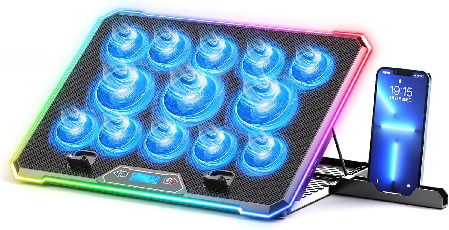 Cooling Stand Tablet - Almohadilla de refrigeración RGB para ordenador