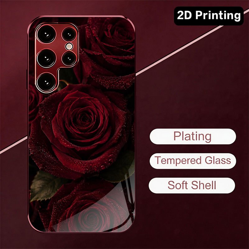 Samsung Galaxy S24 - Funda de cristal para teléfono con