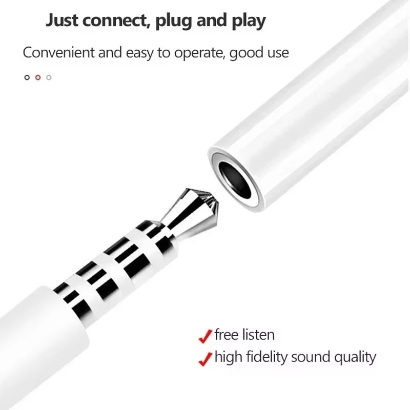 Adaptador de Audio AUX de 3.5m - Wired Earphone Lightning reseña y precio