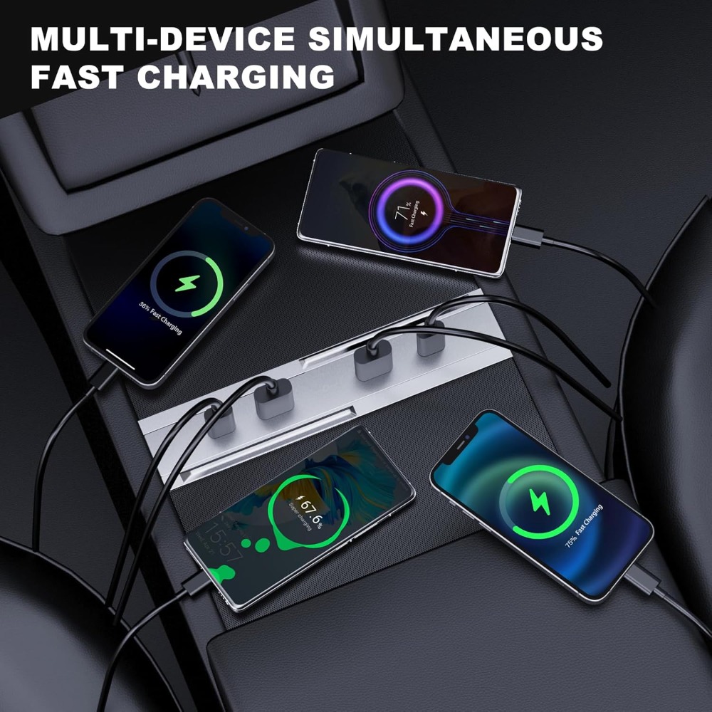 Accesorio interior para Tesla  - Usb Hub Type C reseña y precio