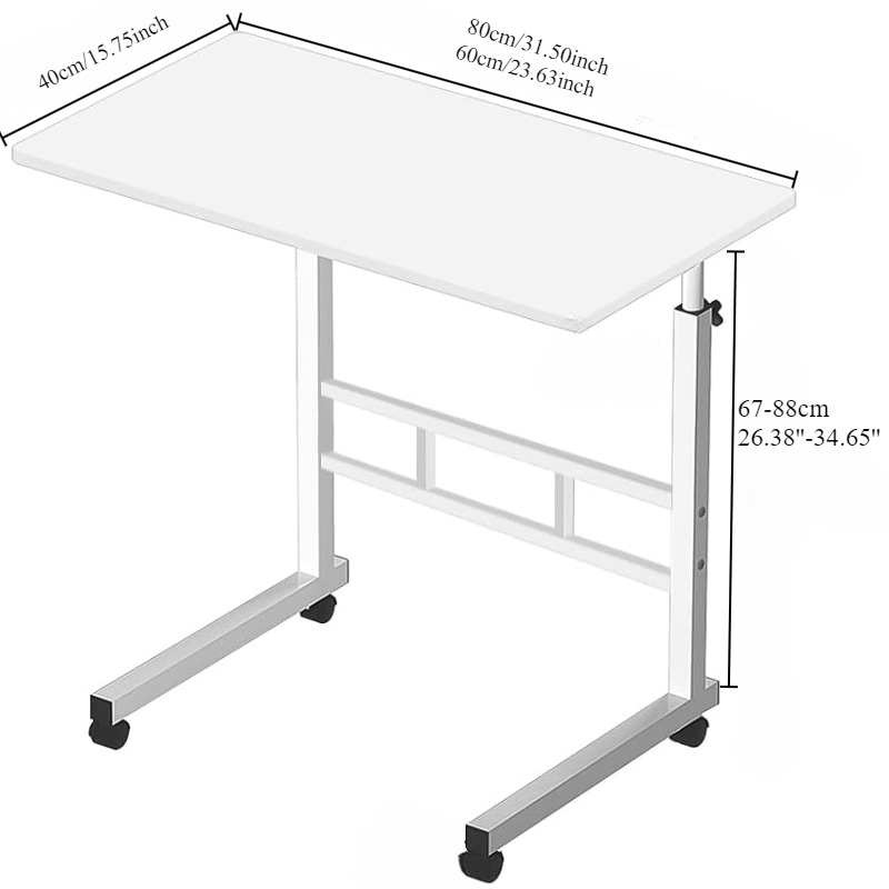 Mesita de noche con ruedas uni - Tablet Lap Desk reseña y precio