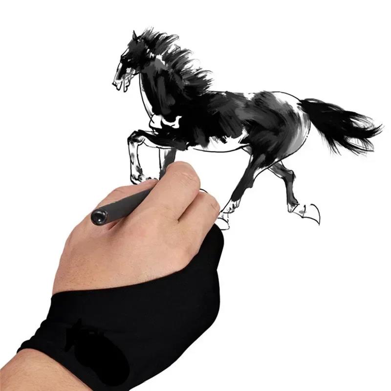 Guantes de dibujo de dos dedos - Drawing Glove Artist reseña y precio