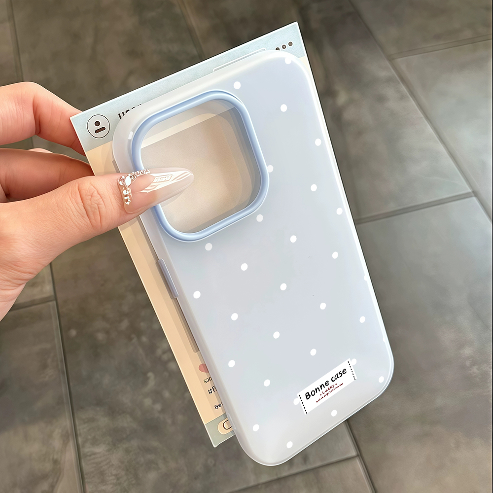 Funda con diseño de lunares fr - Samsung Galaxy A55 reseña y precio