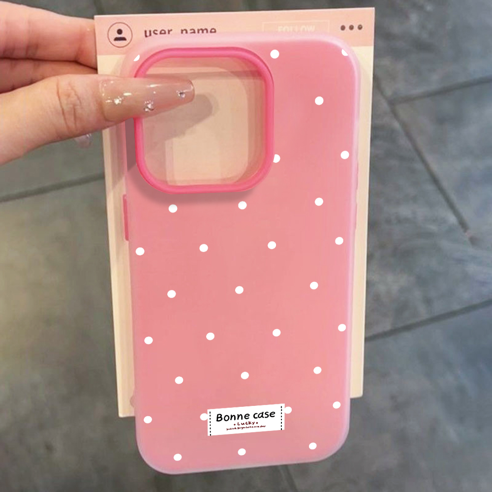 Funda con diseño de lunares fr - Samsung Galaxy A55 reseña y precio