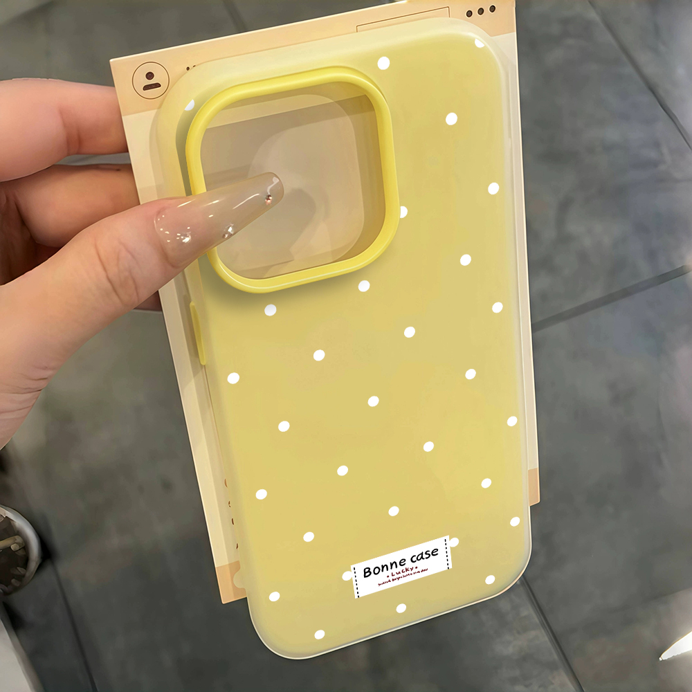 Funda con diseño de lunares fr - Samsung Galaxy A55 reseña y precio