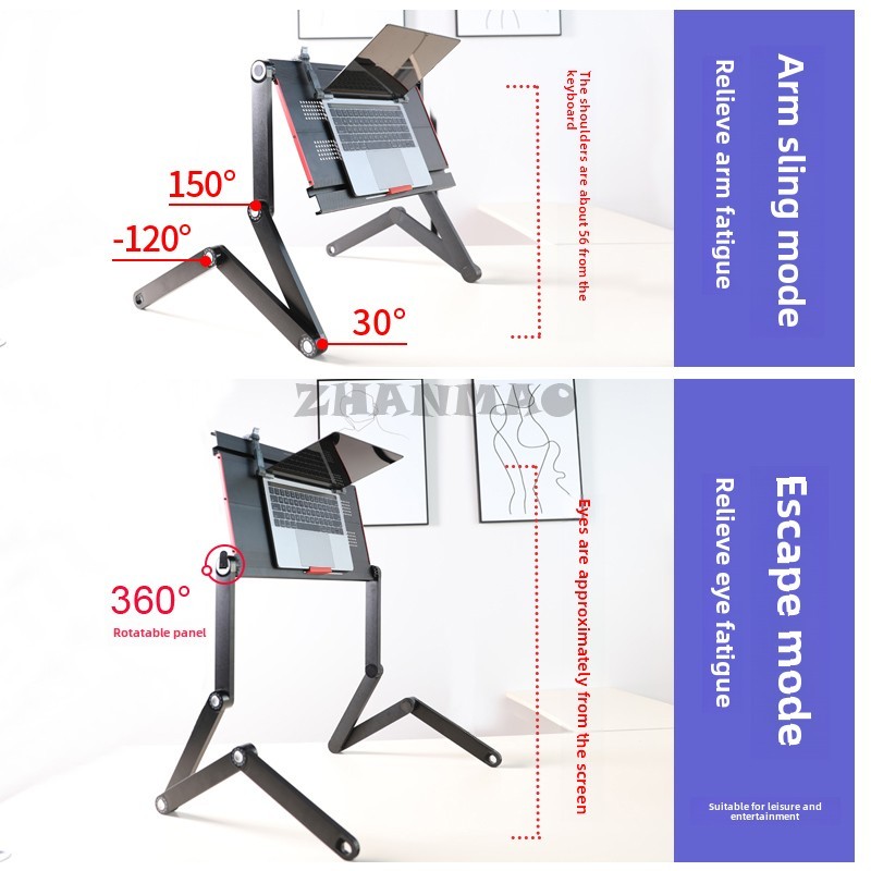 Lying Flat en la cama, escrito - Tablet Lap Desk reseña y precio